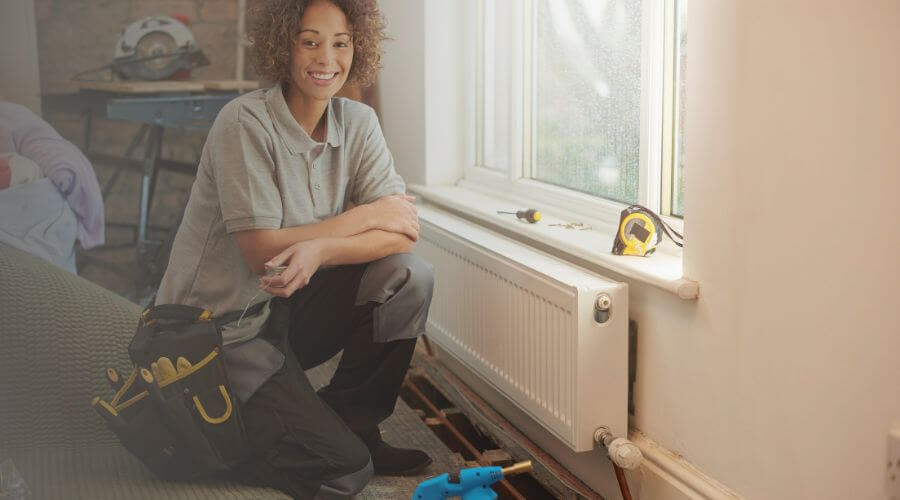 Local tankless water heater installation in Leicester, MA